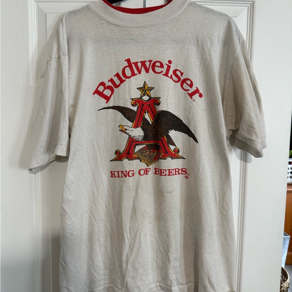 Budweiser Double Collar Graphic Tee